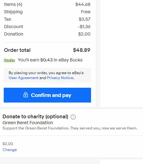 $2 for 2A from all our shipping materials