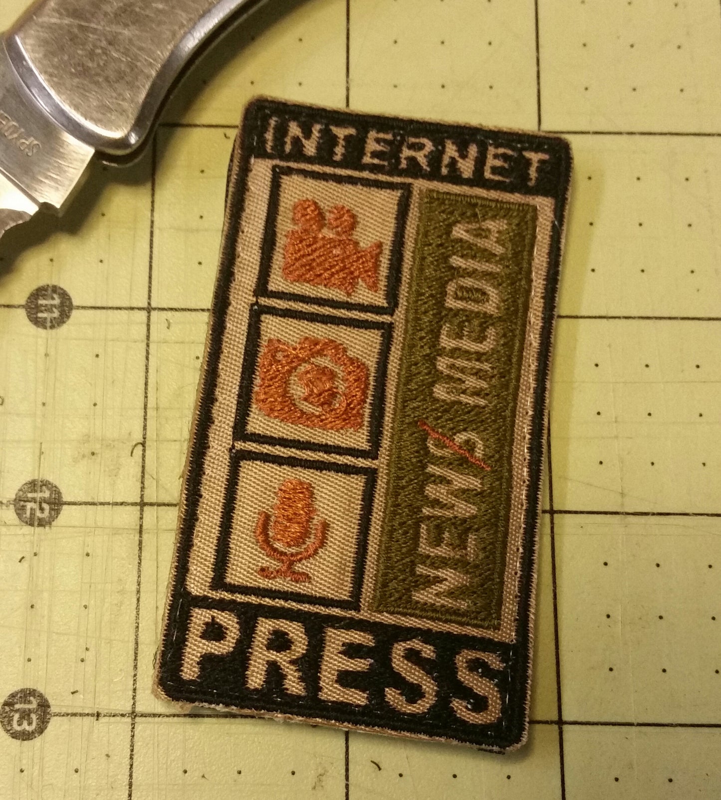 Sold Out - New Media (2nd Run) Multi-Color Patch