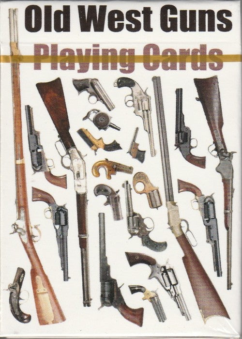 'Un-Cut' Old West Guns Playing Card Posters & Decks