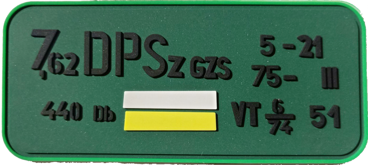 7.62x54R Hungarian Ammo Can PVC Patch