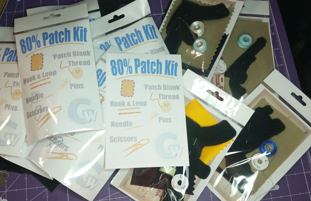 80% Patch Kit - Everything needed to build a complete patch (no serial numbers)