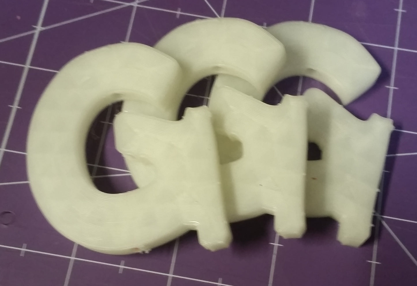 Gun Channels Logo, 3D Printed