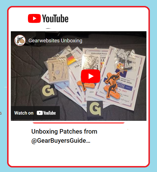 Gearwebsites Unboxing