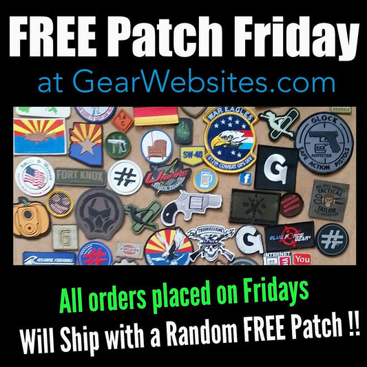 Fridays at our online store @GearWebsites .com