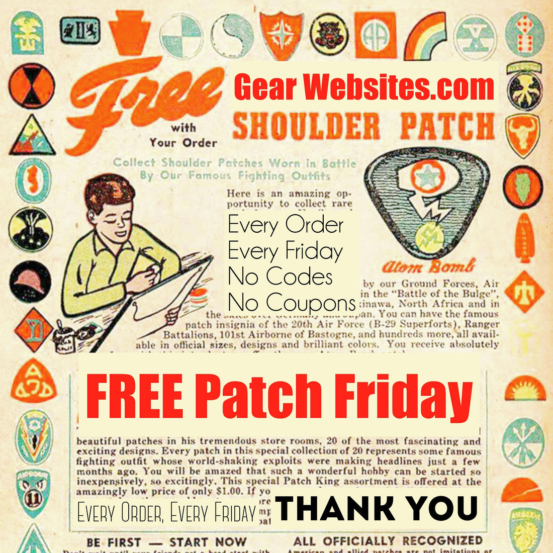 Collect Them ALL - FREE Patch Friday