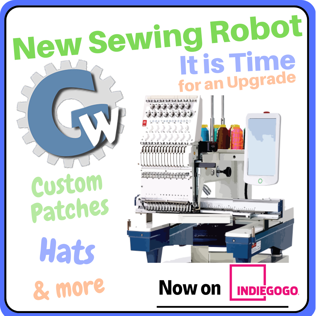New giant sewing machine robot to get even more cool work done