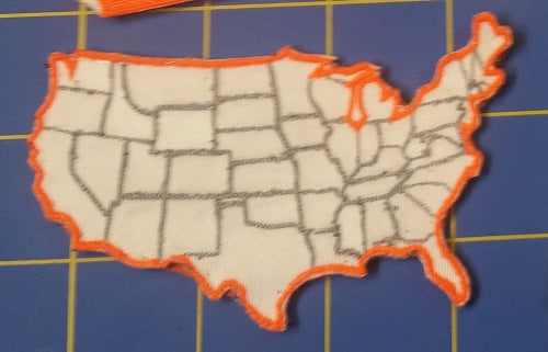 USA States Travel map