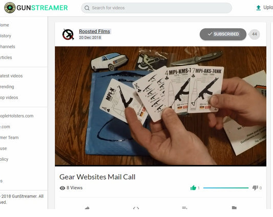 Gear Websites Mail Call -  Roosted Films Dec 2018