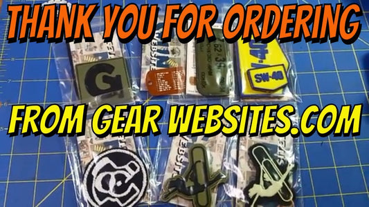 Thank You for ordering from Gear Websites.com