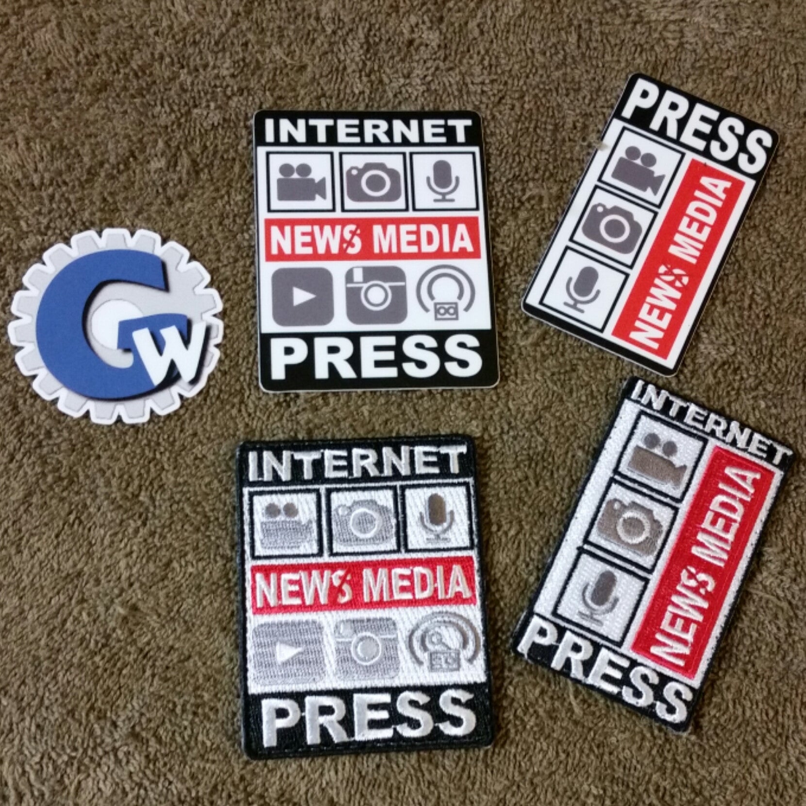 Sold Out - New Media - Sticker Set – Gear Websites