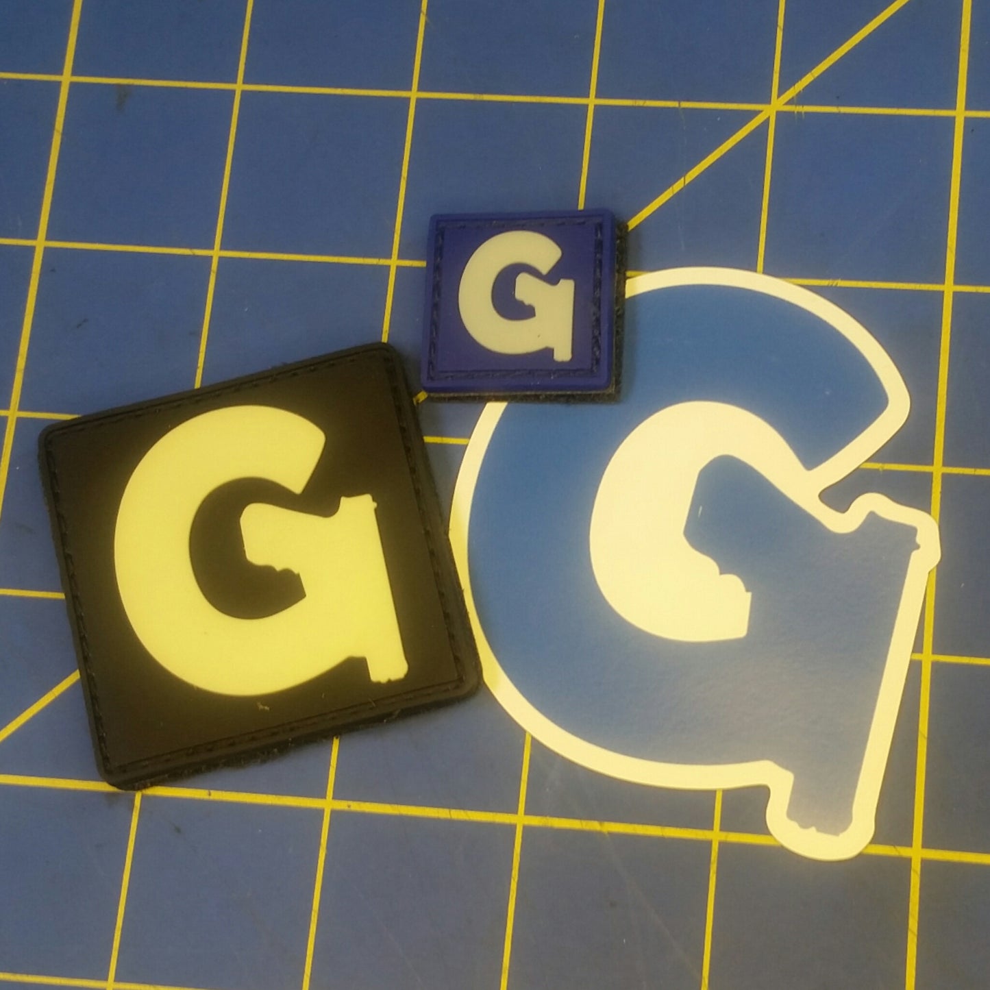 Sold Out - Gun Channels Ranger Eye - Glow in the Dark - Blue Set