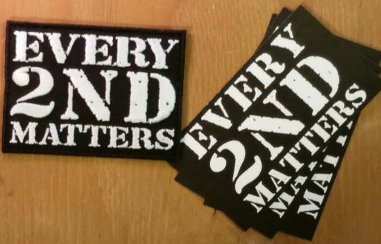 Sold Out - Every 2nd Matters - Second Run (1st Gen) Patch