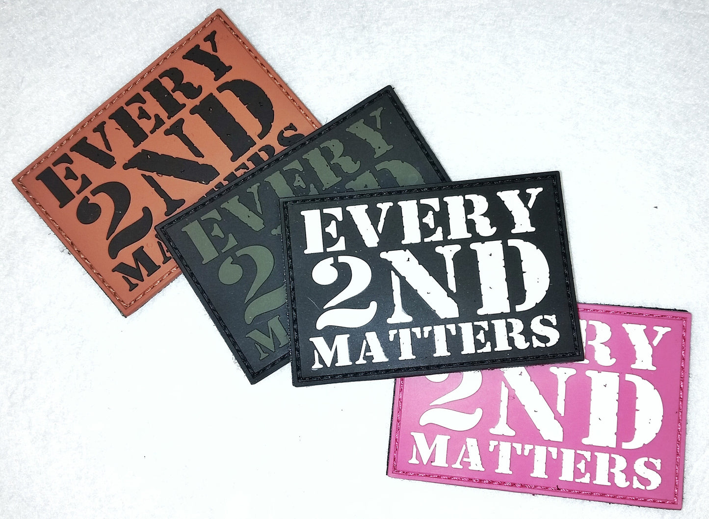 Sold Out - 4 Pack of Every 2nd Matters (6th Gen) - PVC Patches