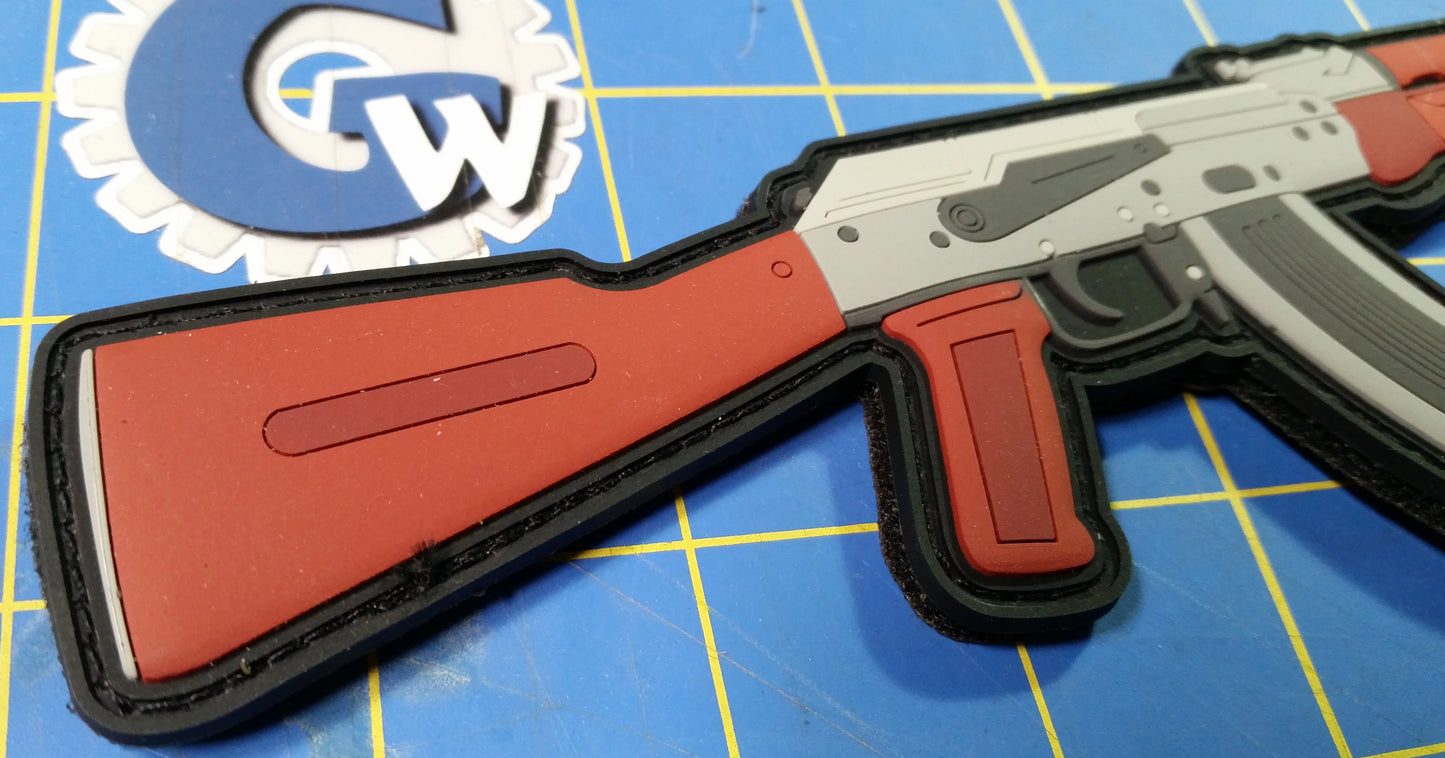 Almost Gone - AKM Patch (Largest in the world)