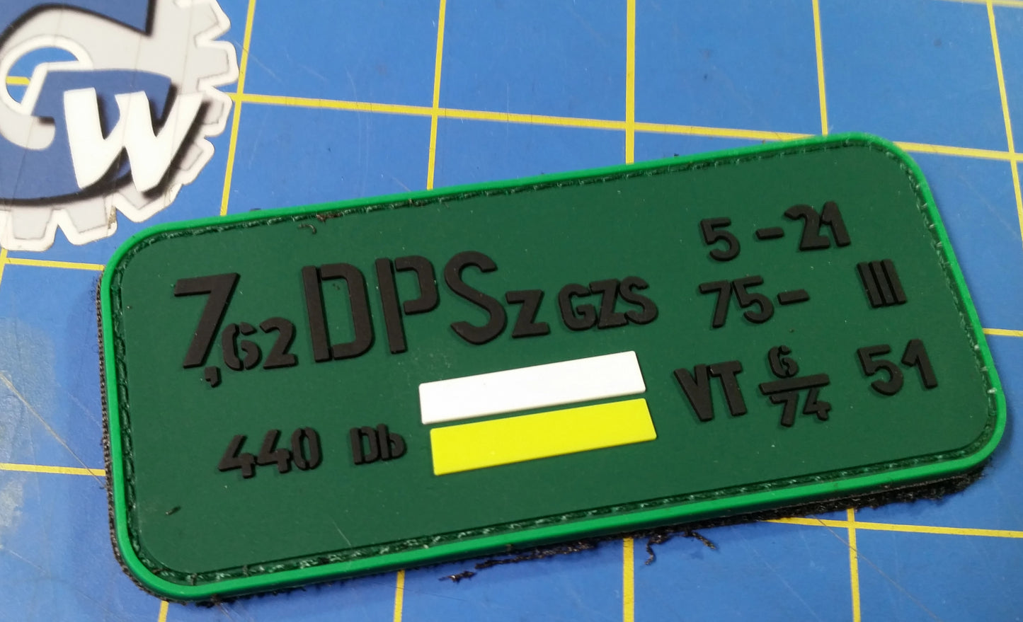 7.62x54R Hungarian Ammo Can PVC Patch