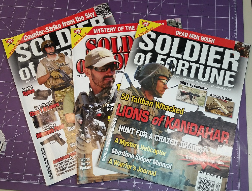 SOF Mag - Soldier of Fortune Magazine 2011 Back Issues