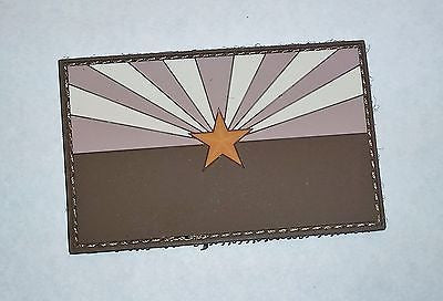 Arizona State Flag PVC Patch