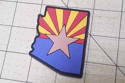 Sold Out - Arizona State Shape PVC Flag Patch