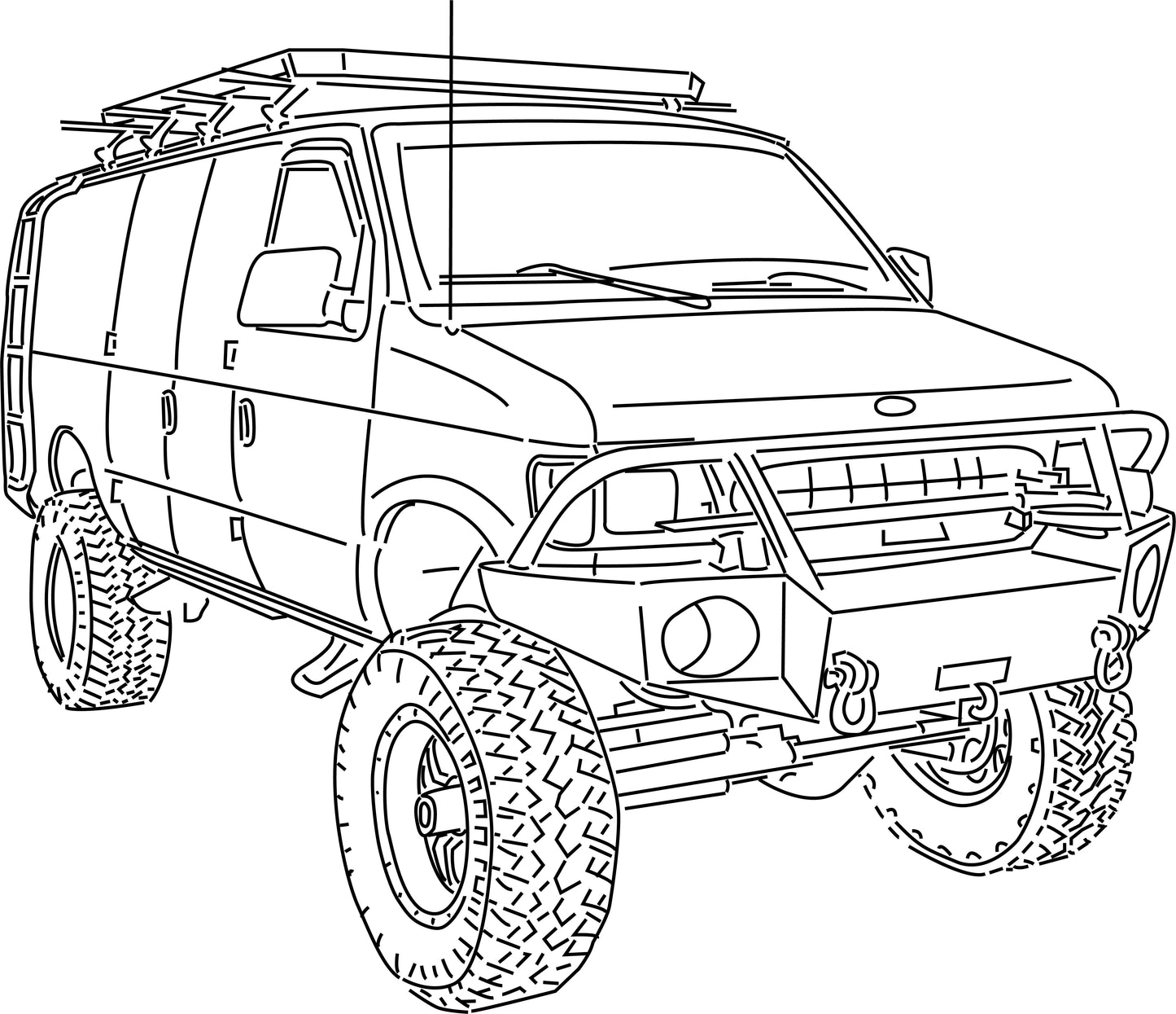 Illustration of Vehicle - Custom Artwork