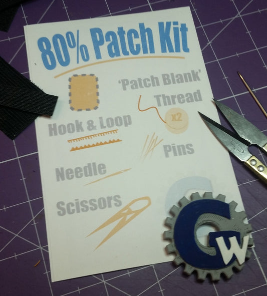 80% Patch Kit - Everything needed to build a complete patch (no serial numbers)