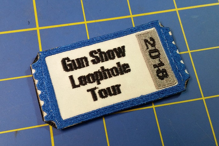 Sold Out - Gun Show Loophole 2018 Tour Patch