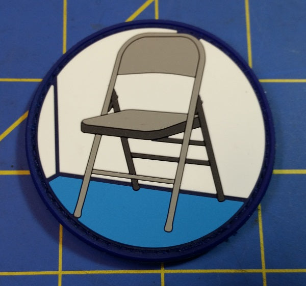 Sold Out - Chair is Against the Wall 1st Design PVC Patch