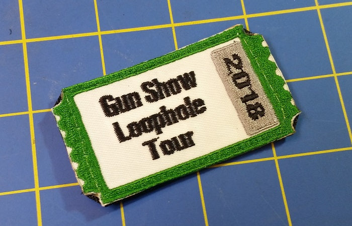 Sold Out - Gun Show Loophole 2018 Tour Patch
