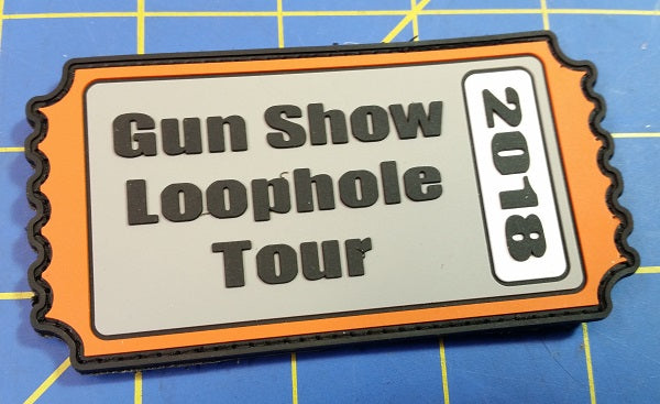 Gun Show Loophole Tour PVC Patch