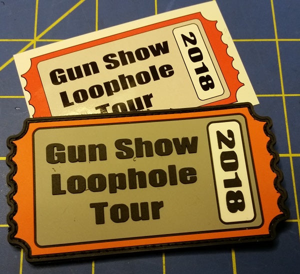 Gun Show Loophole Tour PVC Patch