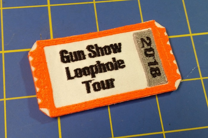 Sold Out - Gun Show Loophole 2018 Tour Patch