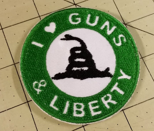 Sold Out - I Love Guns & Liberty Patch
