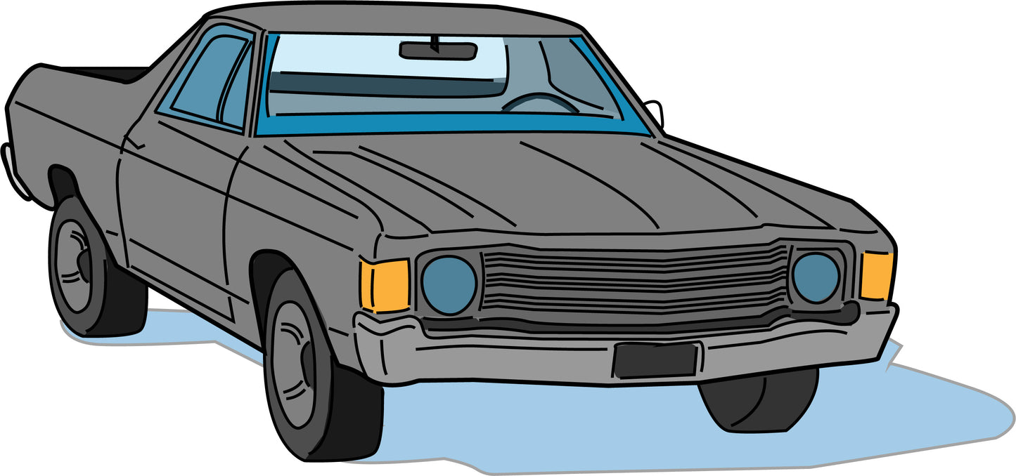 Illustration of Vehicle - Custom Artwork