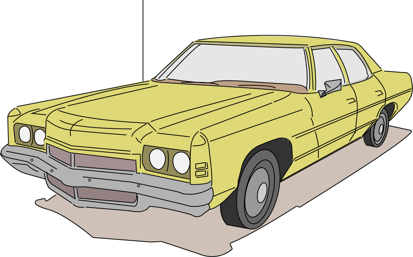 Illustration of Vehicle - Custom Artwork