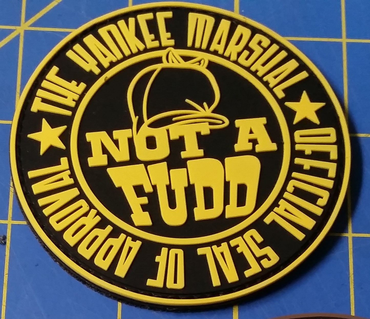 Limited-Run, TYMP Not-a-Fudd Gold Patch