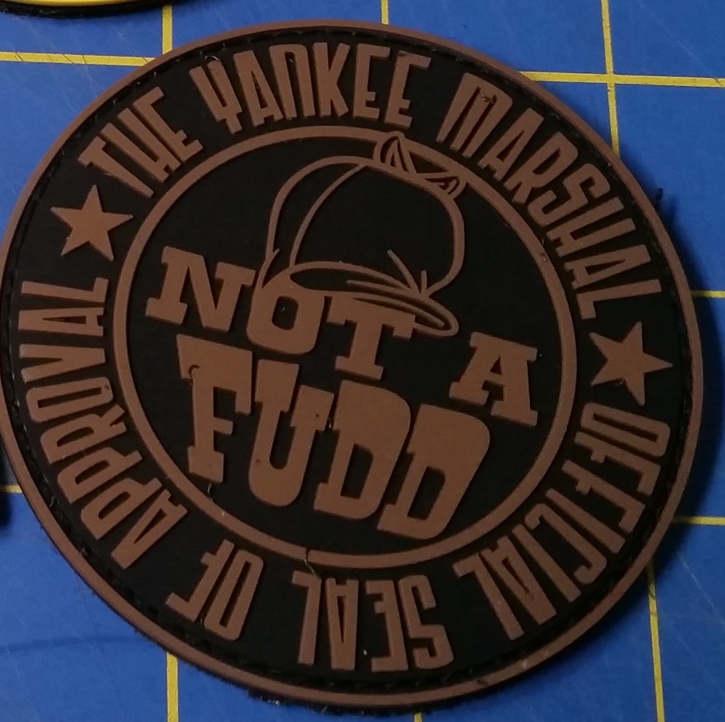 Sold Out - Limited-Run, TYMP Not-a-Fudd Tan Patch