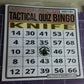 Tactical BINGO Card (Tactical Quiz - Season Two)