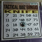 Tactical BINGO Card (Tactical Quiz - Season Two)