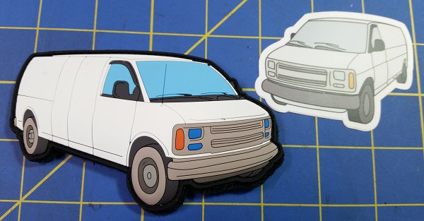 2002 Chevy Van PVC Patch