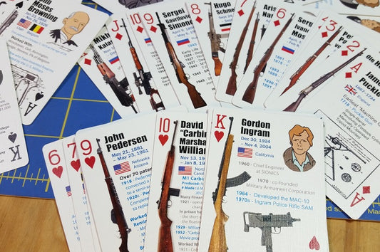 Firearms Inventors Playing Card Deck