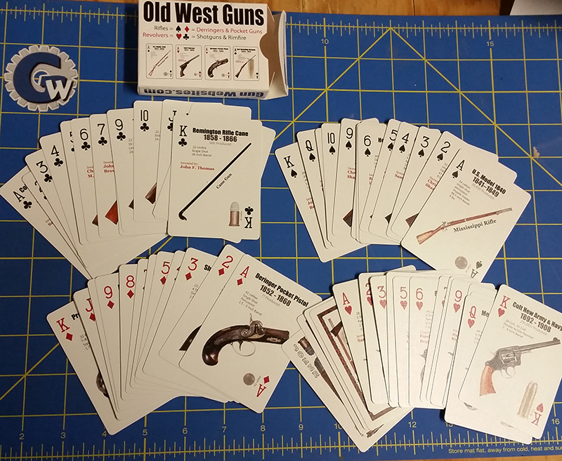 Sold Out - 2 Old West Guns Deck SET