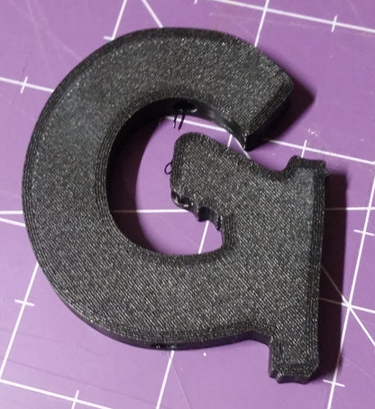 Gun Channels Logo, 3D Printed